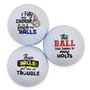Naughty Balls, Novelty Golf Balls, Funny Golf Balls, Bachelor Party Gi -  Buffalo BottleCraft