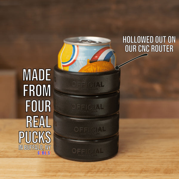 Paul & Babe Hockey Hard Can Koozie – Compass Rose